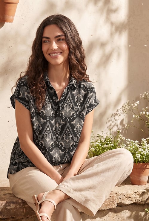 FAME FOREVER Printed Top