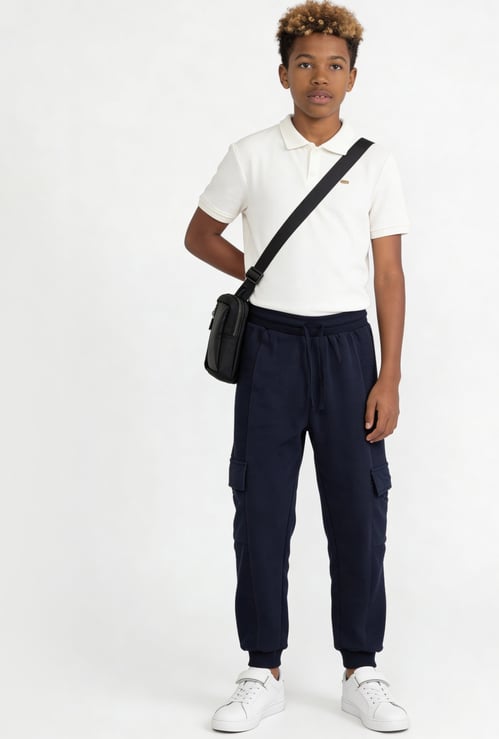 FAME FOREVER Boys Solid Track Pants