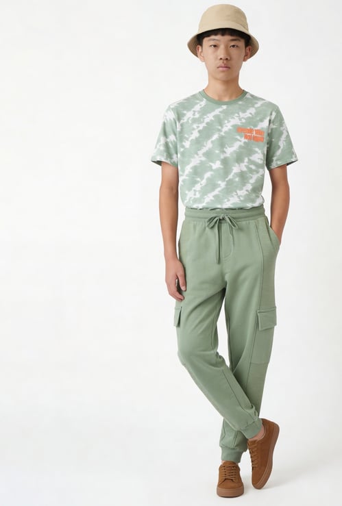 FAME FOREVER Boys Solid Track Pants