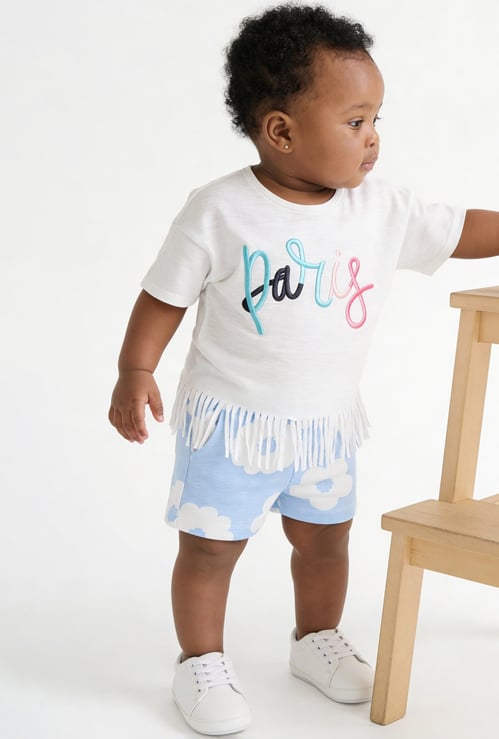 FAME FOREVER Girls Printed Shorts
