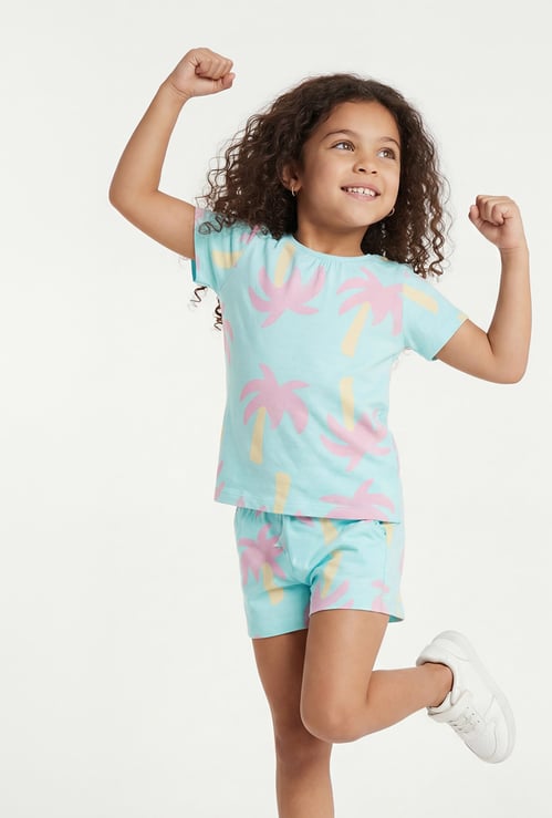 FAME FOREVER Girls Graphic Print T-shirt