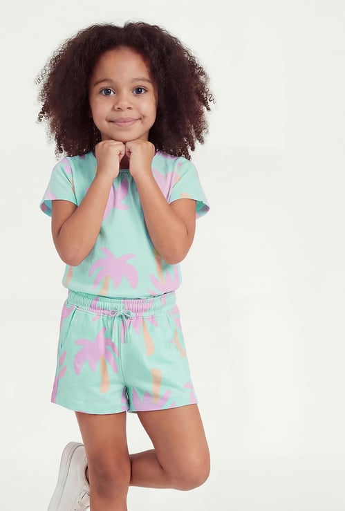 FAME FOREVER Girls Printed Shorts
