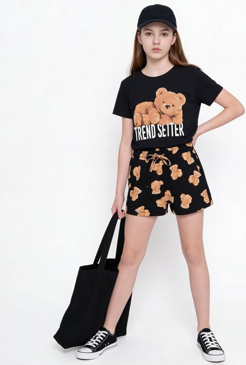 FAME FOREVER Girls Character Shorts