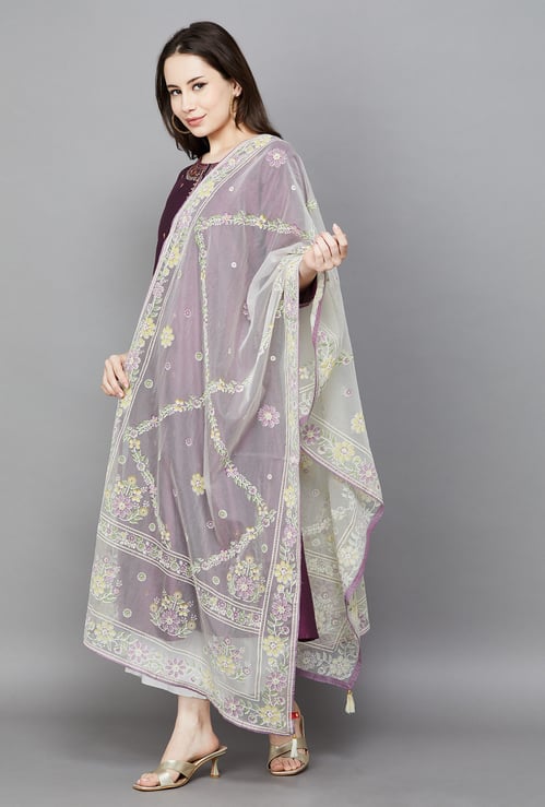 SPAN Embroidered Dupatta