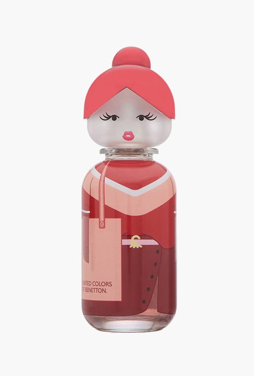 UNITED COLORS OF BENETTON Sisterland Red Rose Eau De Toilette - 80ml