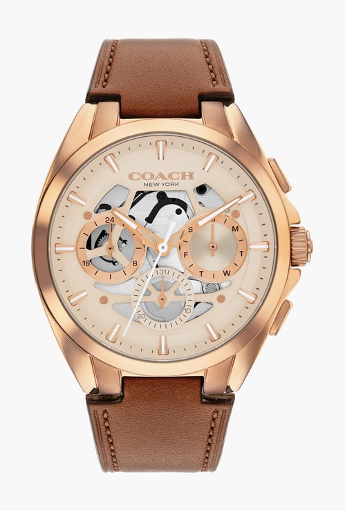 COACH Jackson Skeleton Multifunction Watch-14602772