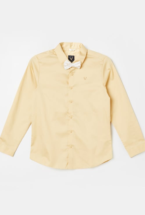 ALLEN SOLLY Boys Solid Shirt
