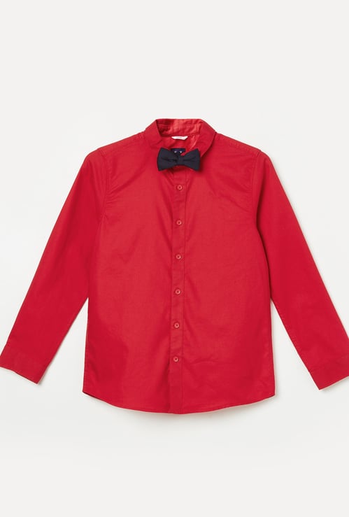 ALLEN SOLLY Boys Solid Shirt