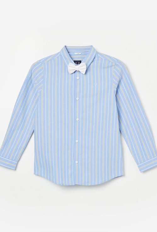 ALLEN SOLLY Boys Striped Shirt