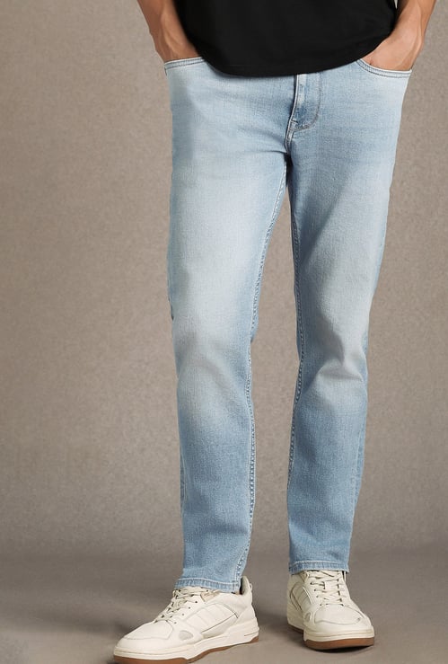 LP JEANS Washed Regular Straight Jeans