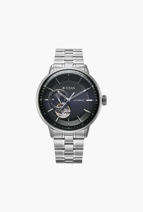 TITAN Orbital Open Heart Automatic Wrist Watch - 90226SM01