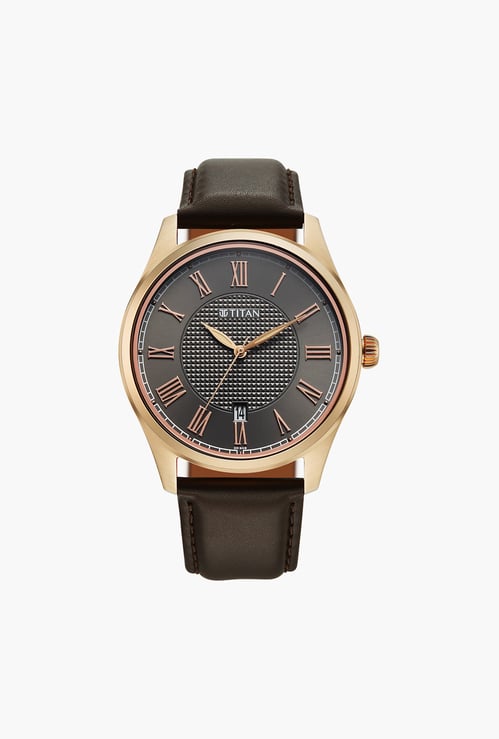 TITAN Neo Roman Analog Watch - 10063WL01