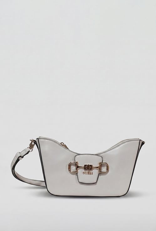 GUESS Solid Shoulder Bag