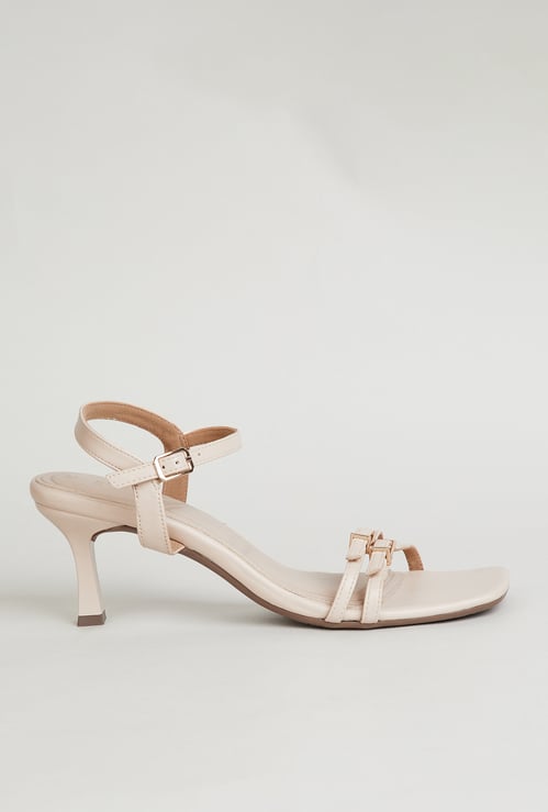 GINGER Solid Spool Heels