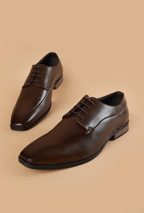 CODE Square Toe Derby Shoes