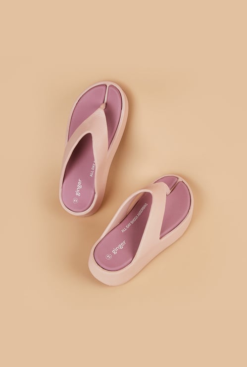 GINGER Solid Flip Flops