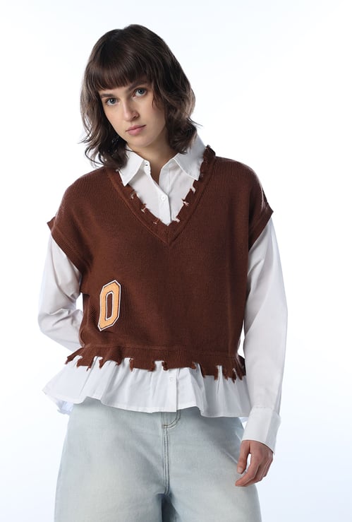 ONLY Solid Regular Shirt