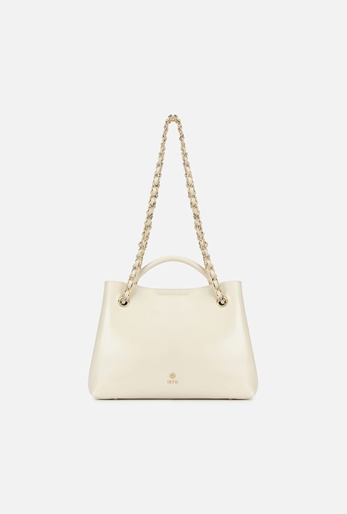 IRTH Solid Shoulder Bag