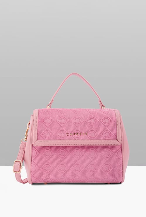 CAPRESE Embossed Handheld Bag