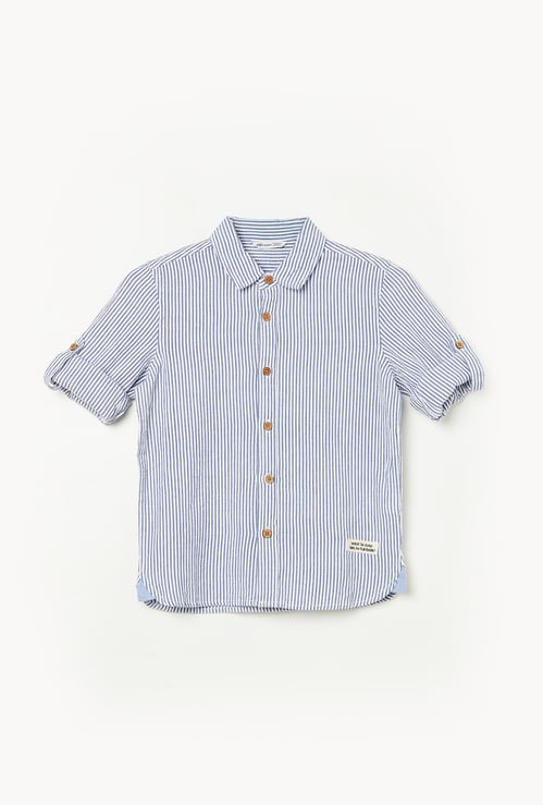 FAME FOREVER Boys Striped Shirts