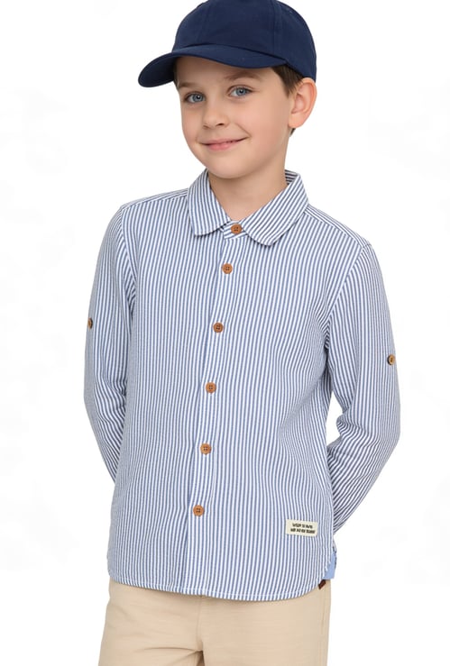FAME FOREVER Boys Striped Shirts