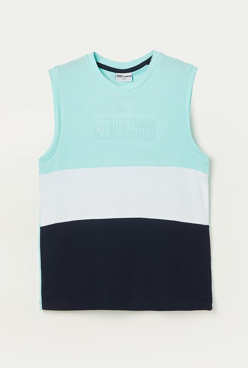 FAME FOREVER Boys Colourblock T-shirt