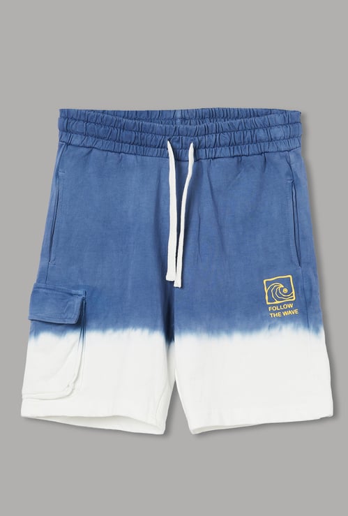 FAME FOREVER Boys Tie & Dye Regular Shorts
