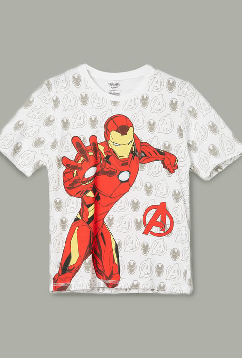KIDSVILLE Boys Iron Man T-shirt