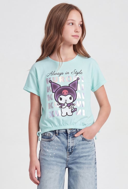 FAME FOREVER Girls Printed T-shirt
