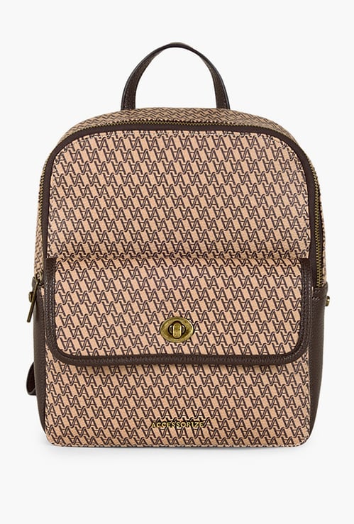 ACCESSORIZE LONDON Monogram Backpack