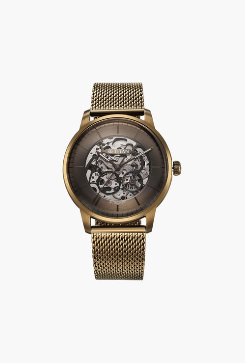 TITAN Automatic Color Upgrade Skeleton Watch - NU90110QM03