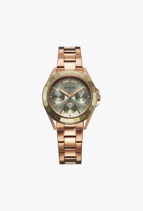 TITAN Glamour Multifunction Watch - NU95315KM03