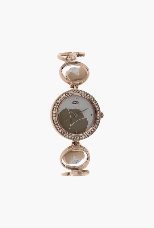 TITAN Raga Quartz Analog Watch - NU2539KM01