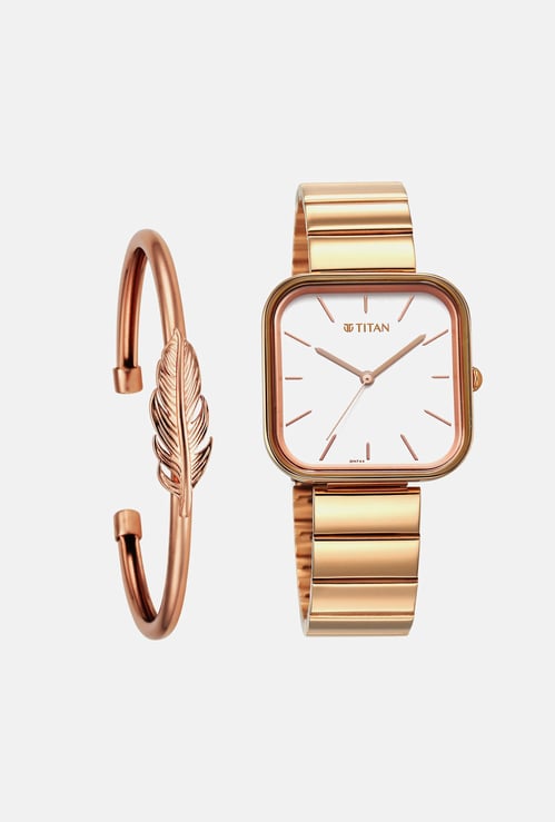 TITAN Purple Stackables Watch with Bracelet - NU2715WM01F