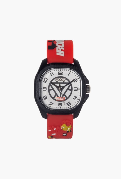 ZOOP Boys Iron Man Analog Watch - 16045PP03W