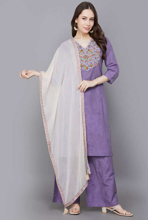 SPAN Embroidered Dupatta