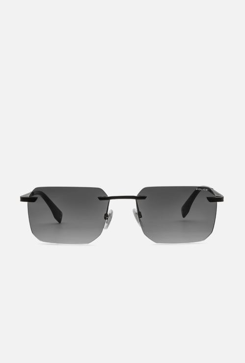 POLICE UV Protected Geometric Sunglasses - SPLV82K55531SG