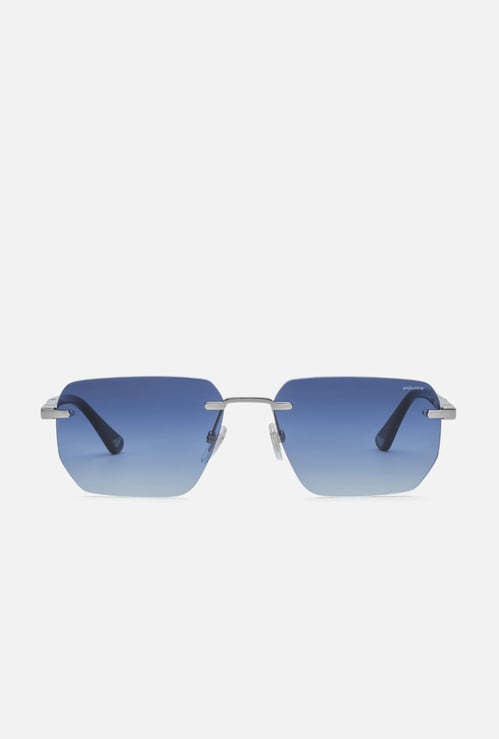 POLICE UV Protected Geometric Sunglasses - SPLV85K56579SG