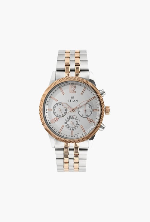 TITAN Stainless Steel Chronograph Watch - NU1734KM02