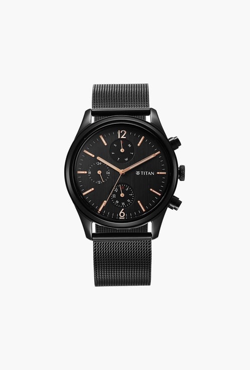 TITAN Neo Black Gold 2.0 Multifunction Watch - NU1805NM05