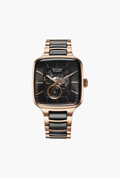 TITAN Automatics Ceramic Fusion Skeleton Watch - NU90175KD03