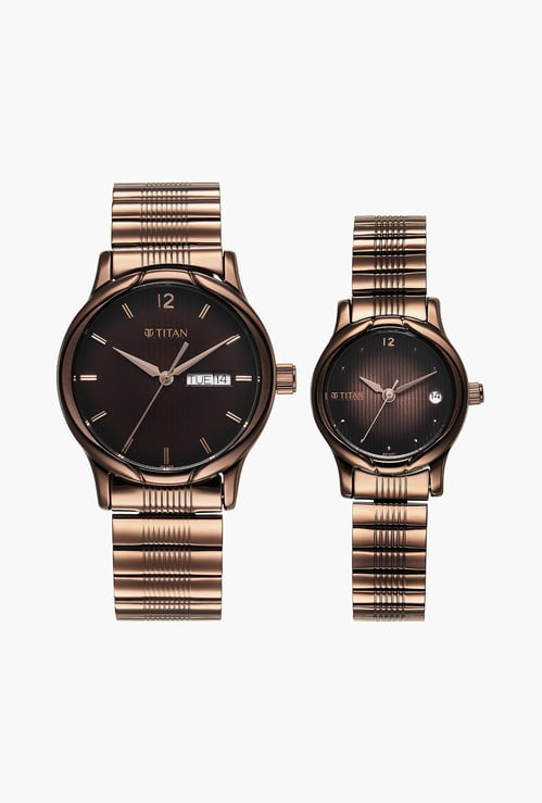 TITAN Neo Bandhan V Analog Watch Set - NU15802490QM01