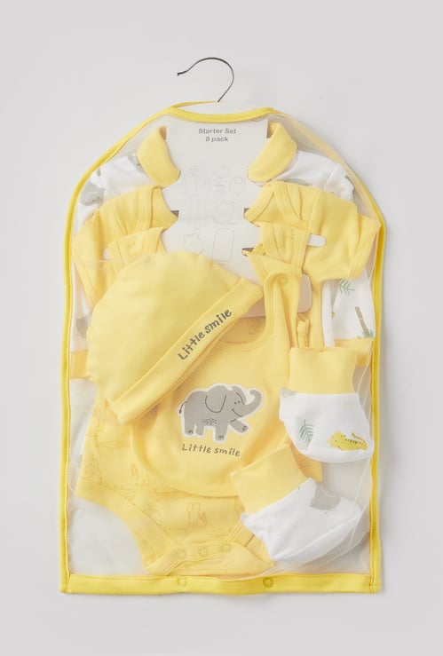 FAME FOREVER Boys Animal Print Infant Basic Sets