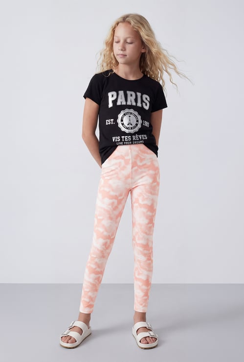 FAME FOREVER Girls Printed Leggings