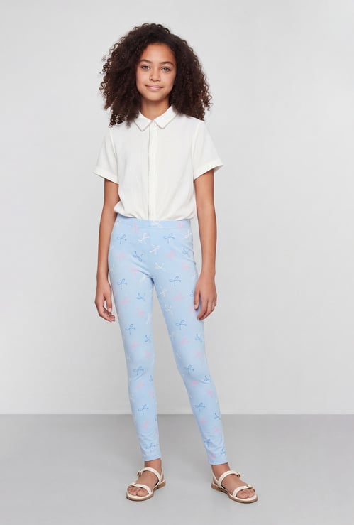 FAME FOREVER Girls Printed Leggings