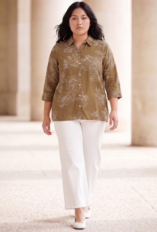 NEXUS Floral Print Shirt
