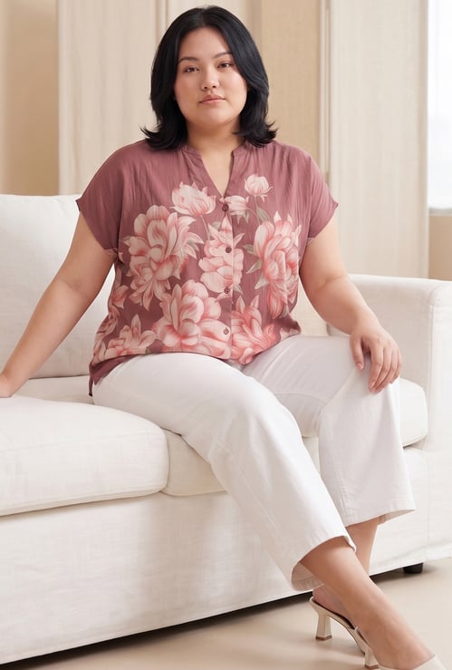 NEXUS Floral Print Top