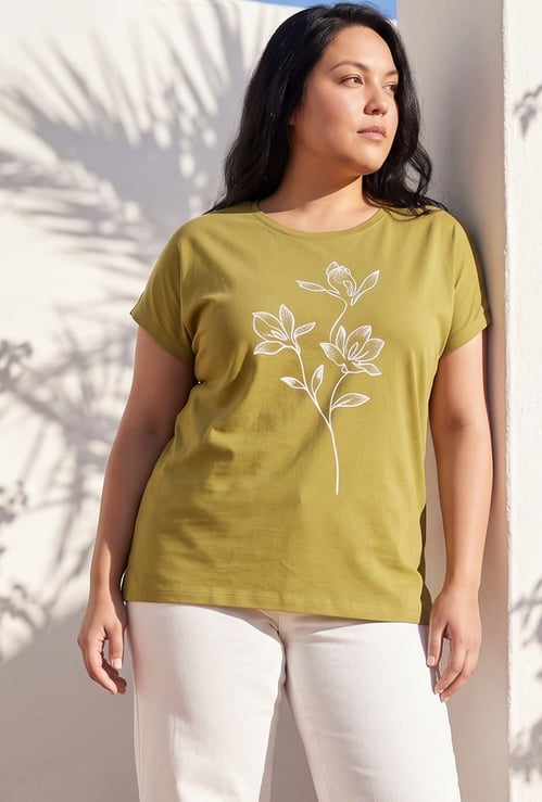 NEXUS Floral Print T-shirt