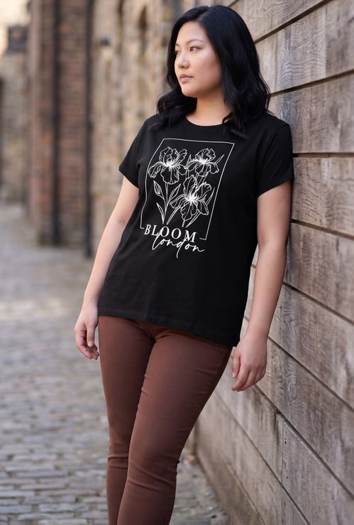 NEXUS Floral Print T-shirt