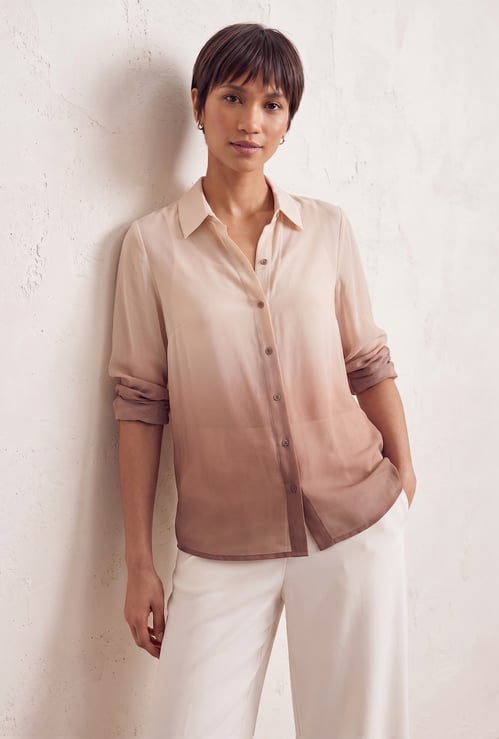 CODE Ombre Shirt with Inner